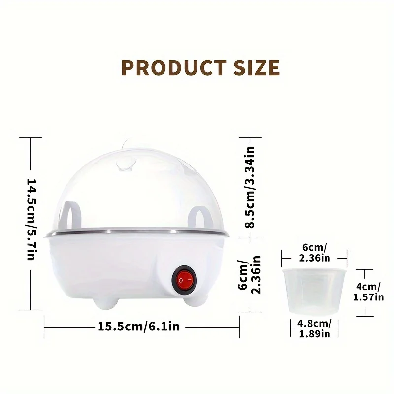 Egg Cooker Steamer Machine US/AU/EU/UK Plug - Image 4