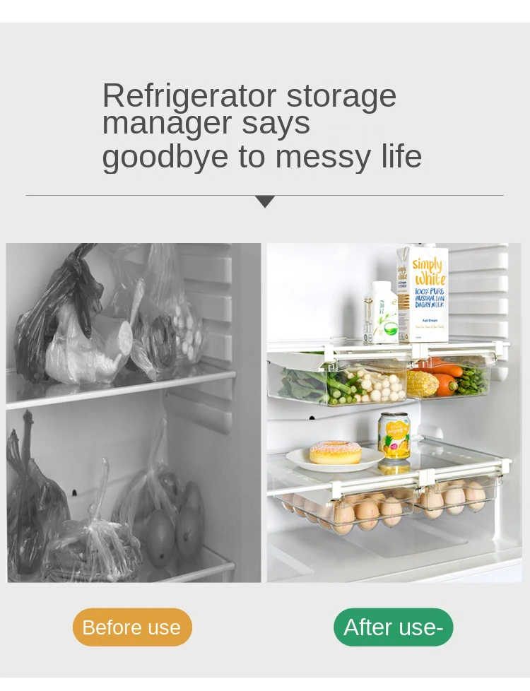 Egg Fruit Vegetable Fridge Organizer - Image 10