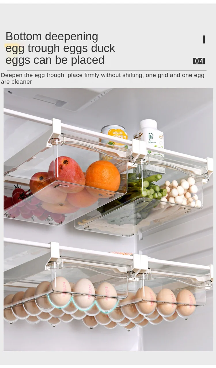 Egg Fruit Vegetable Fridge Organizer - Image 13