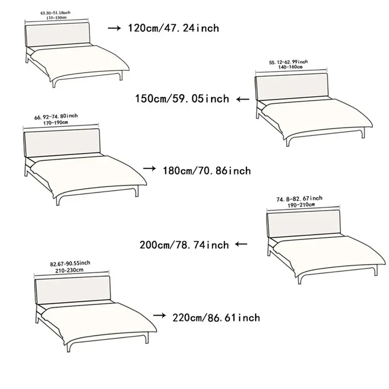 Elastic Bed Head Cover - Image 10