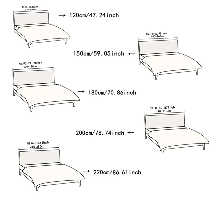 Elastic Bed Head Cover - Image 5