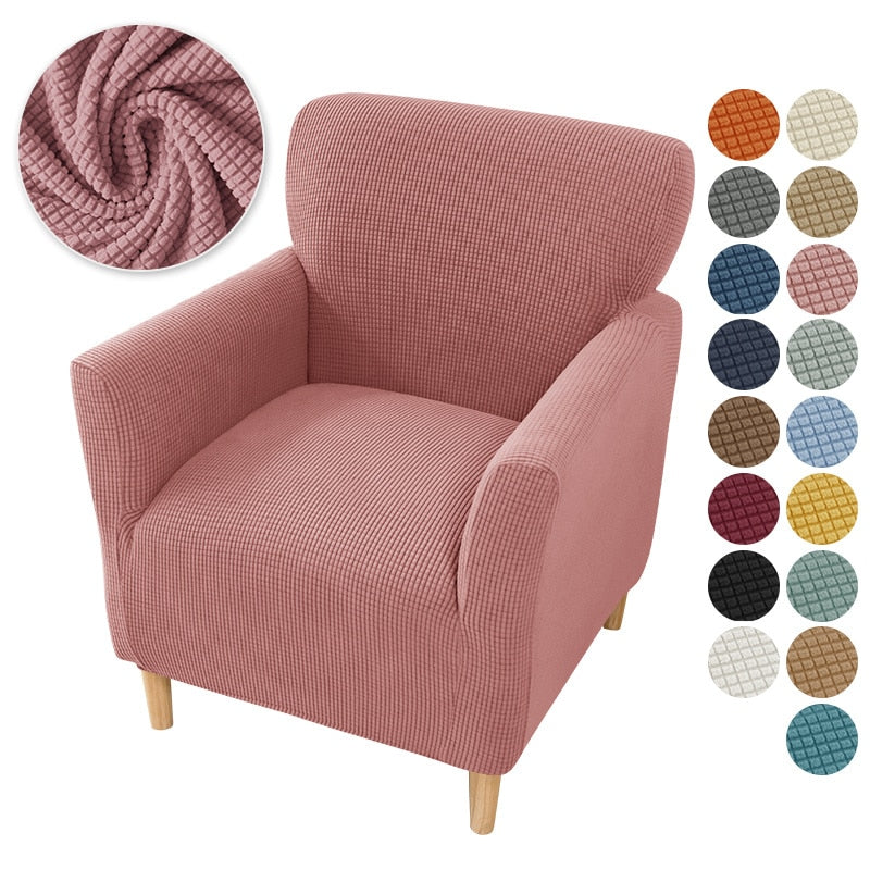 Elastic Jacquard Tub Sofa Armchair Cover - Image 6