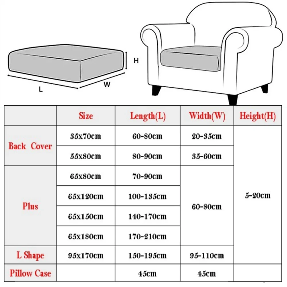 Elastic Sofa Cushion Cover - Image 6