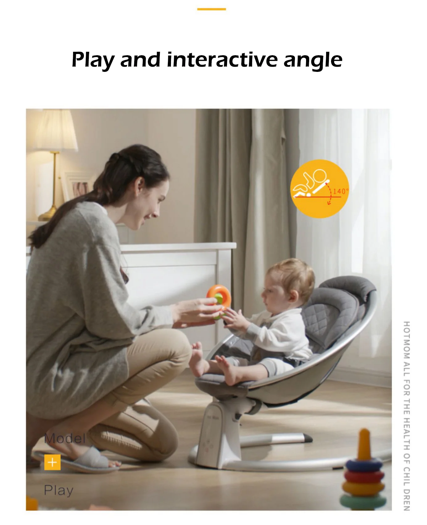 Election Baby Rocking Chair Bouncer - Image 11