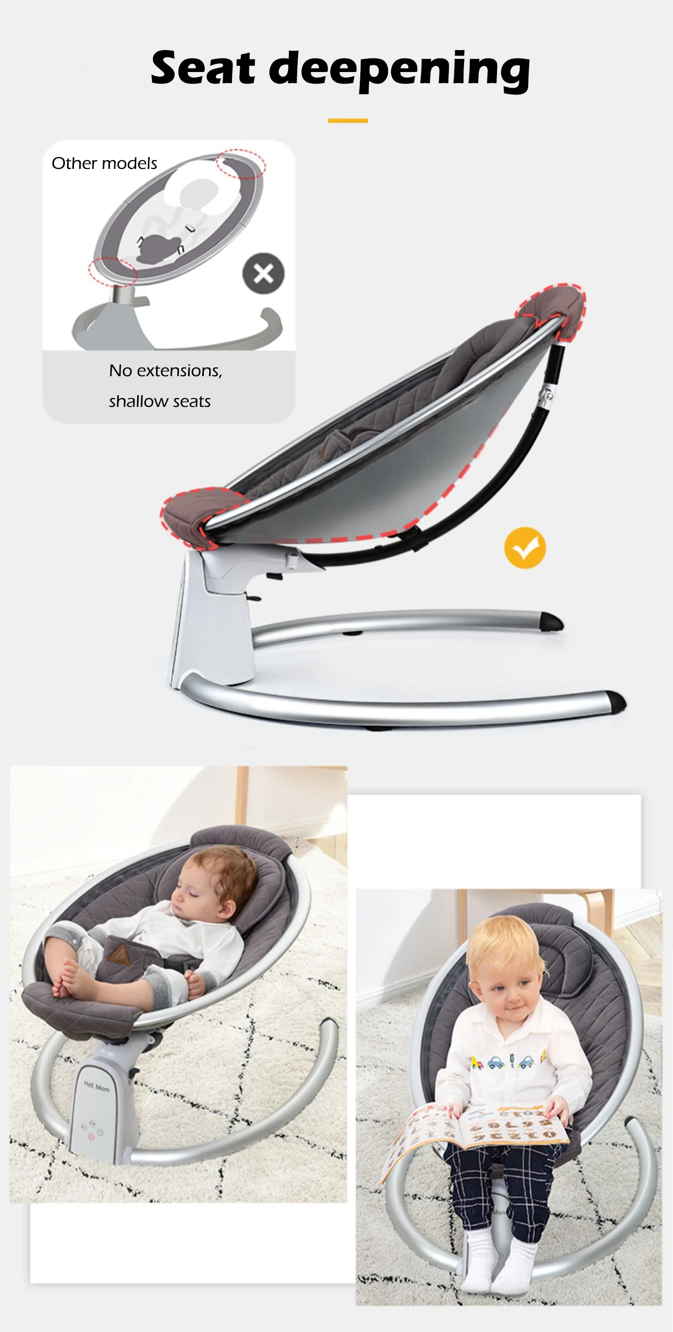 Election Baby Rocking Chair Bouncer - Image 15