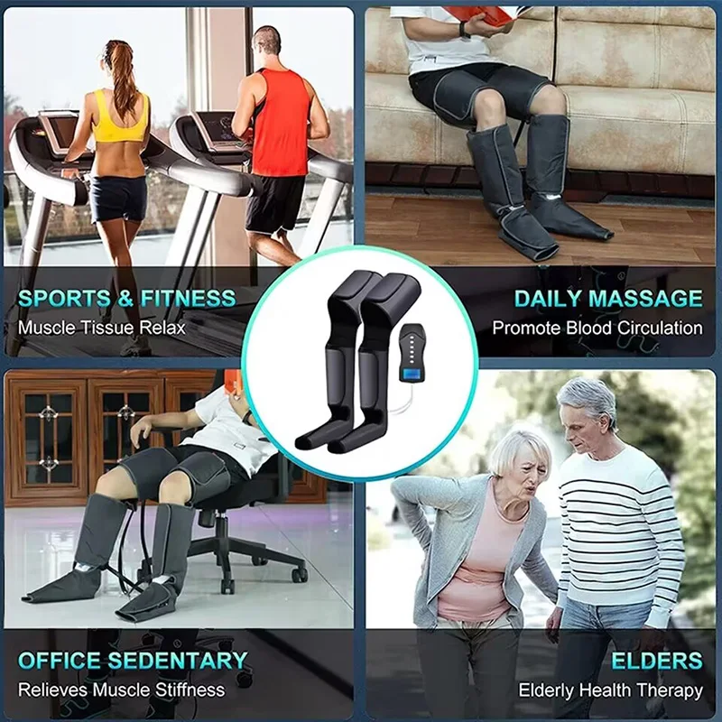 Electric Air Compression Foot Leg Massager - Image 6