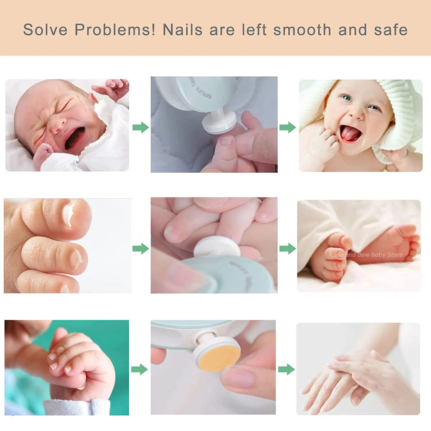 Electric Baby Adult Nail Clipper - Image 24