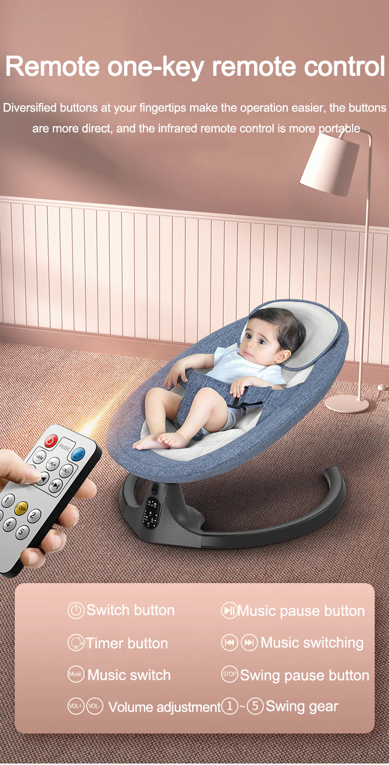 Electric Baby Rocking Chair Bouncer - Image 16