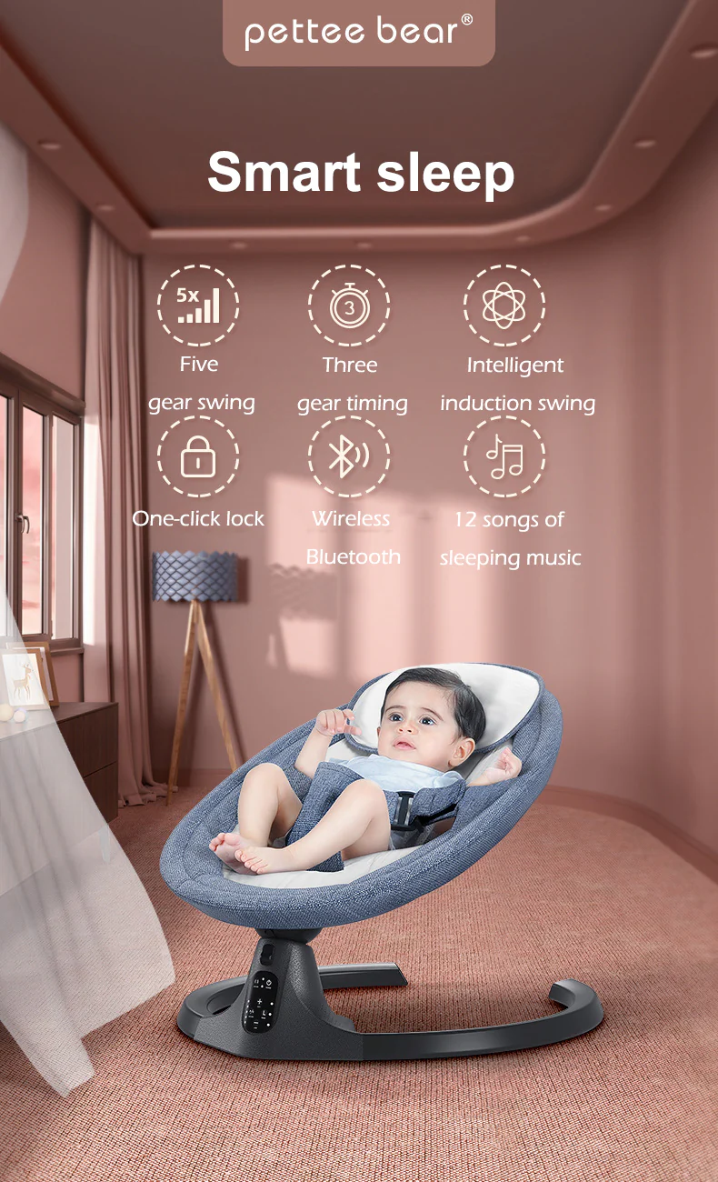 Electric Baby Rocking Chair Bouncer - Image 4