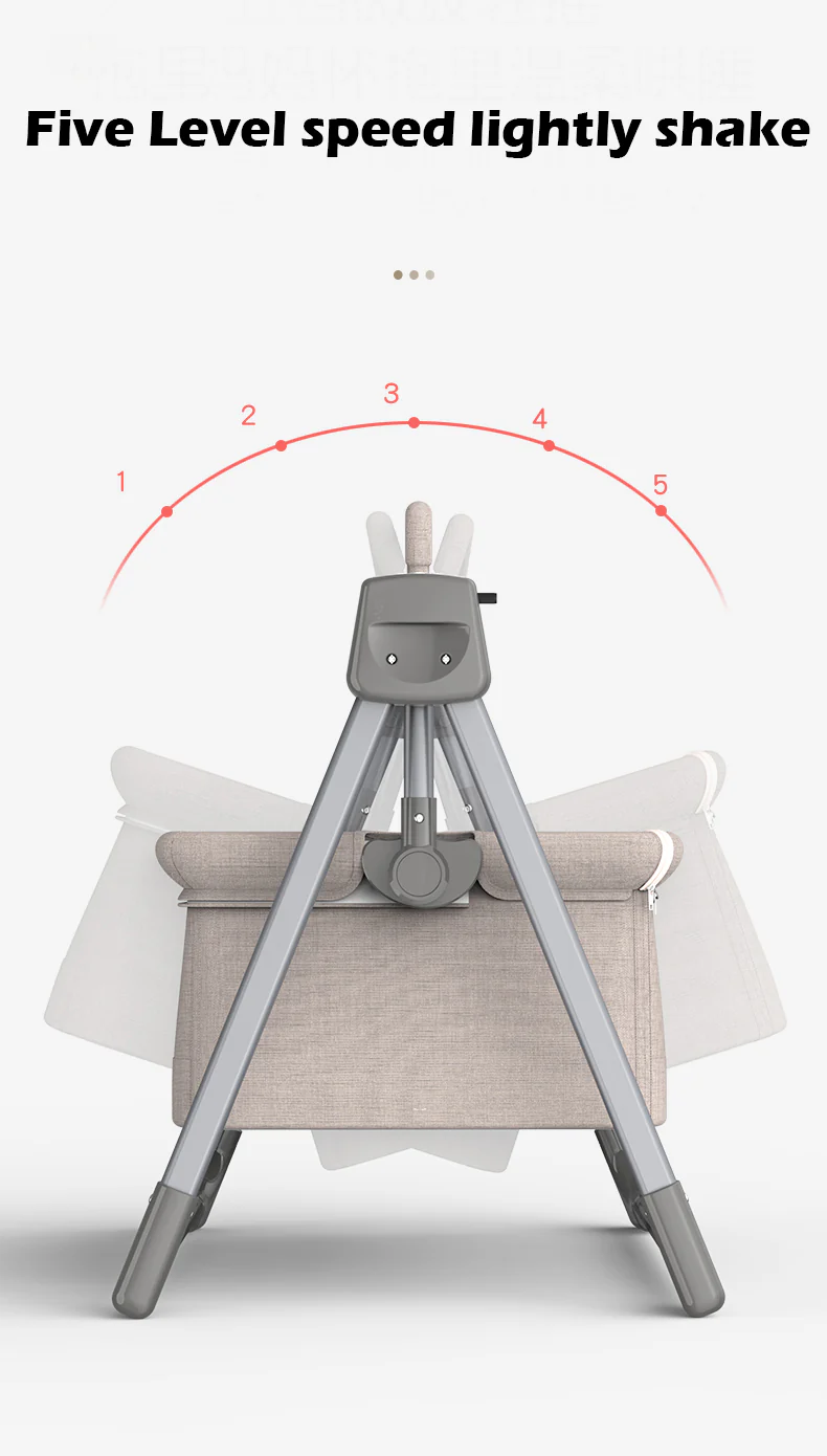 Electric Baby Rocking Crib - Image 10