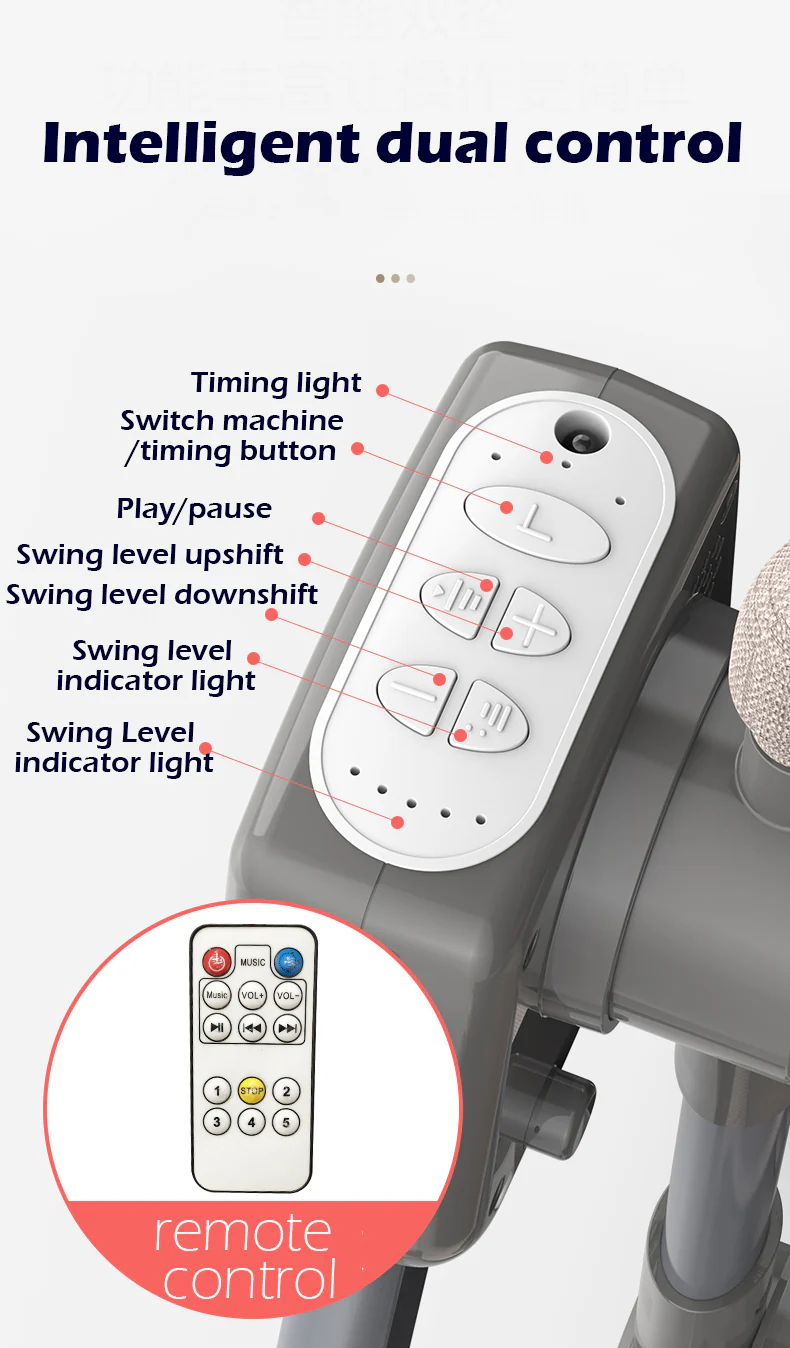 Electric Baby Rocking Crib - Image 12