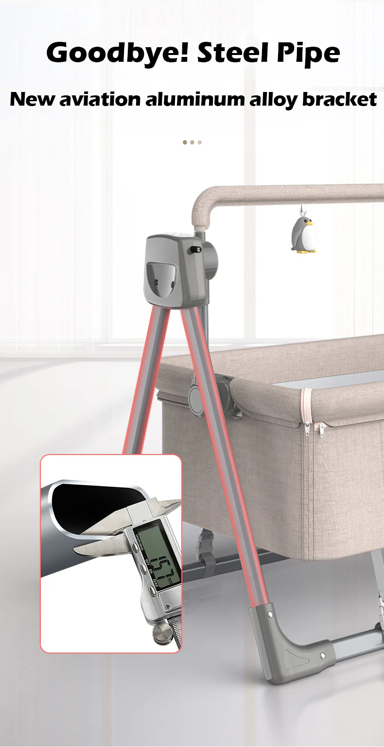 Electric Baby Rocking Crib - Image 15