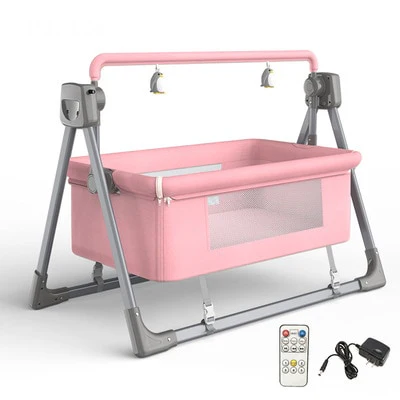 Electric Baby Rocking Crib - Image 3