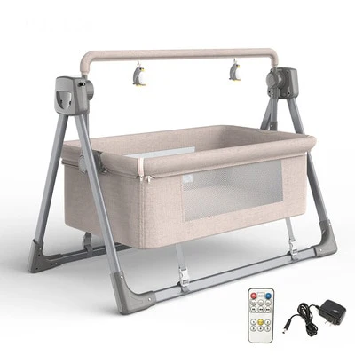 Electric Baby Rocking Crib - Image 5