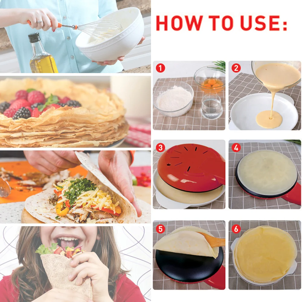 Electric Crepe Maker - Image 3