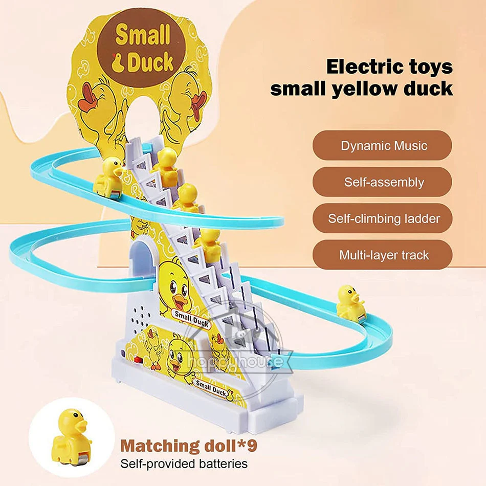 Electric Duck Climbing Stairs Toy - Image 24