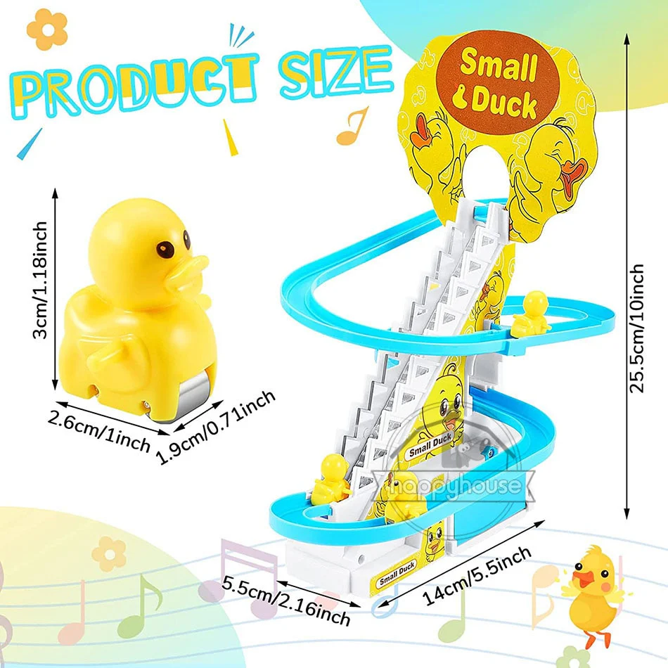 Electric Duck Climbing Stairs Toy - Image 26