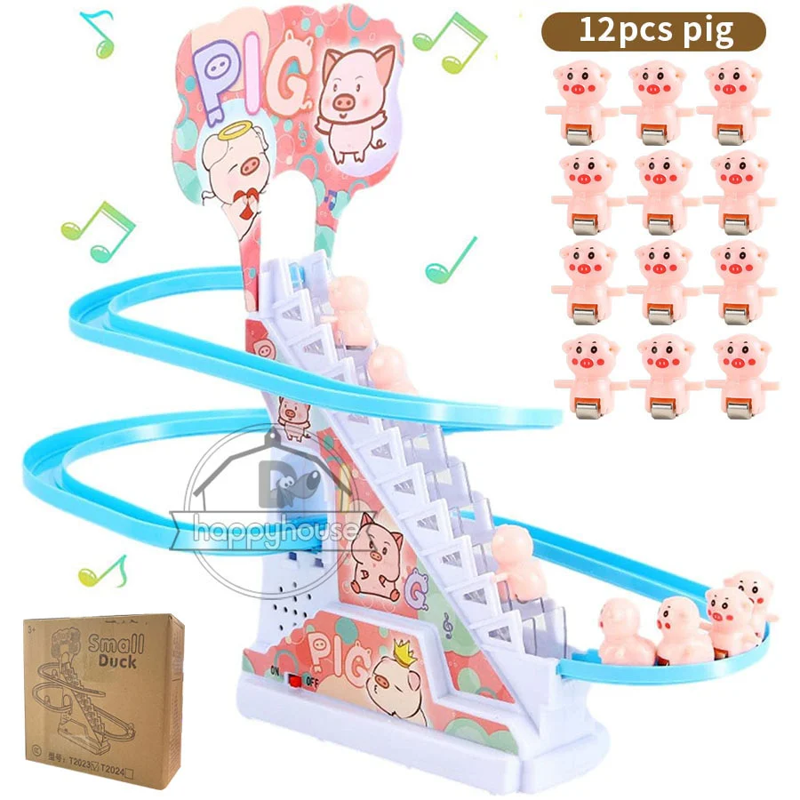 Electric Duck Climbing Stairs Toy - Image 3