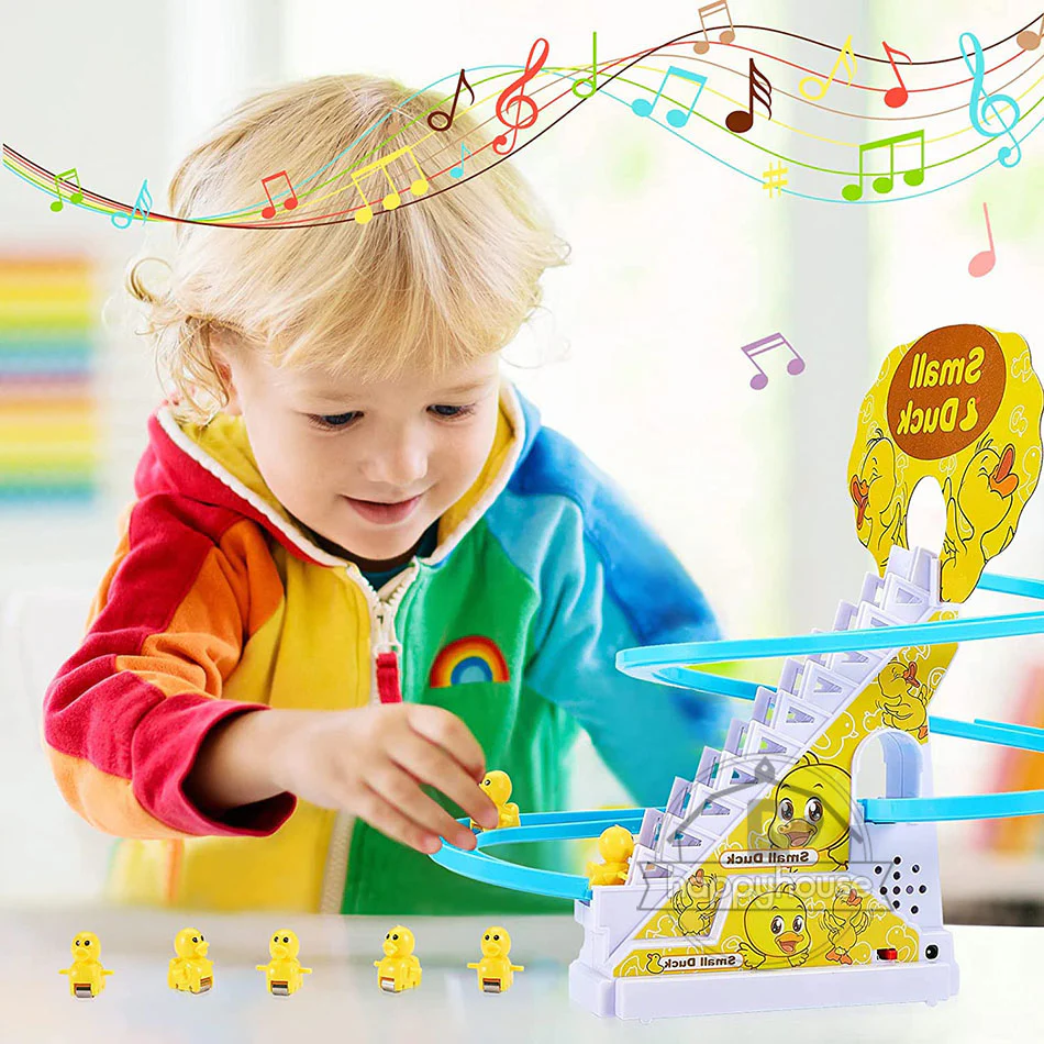 Electric Duck Climbing Stairs Toy - Image 33