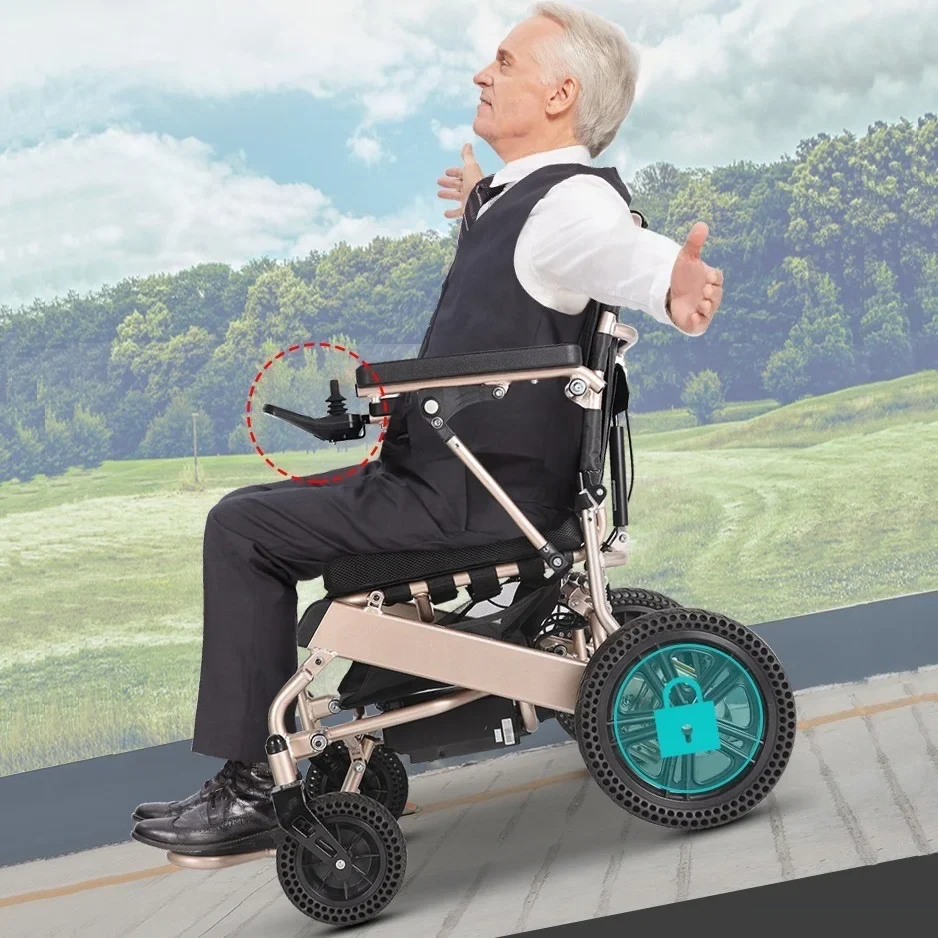 Electric Foldable Wheel Chair - Image 5