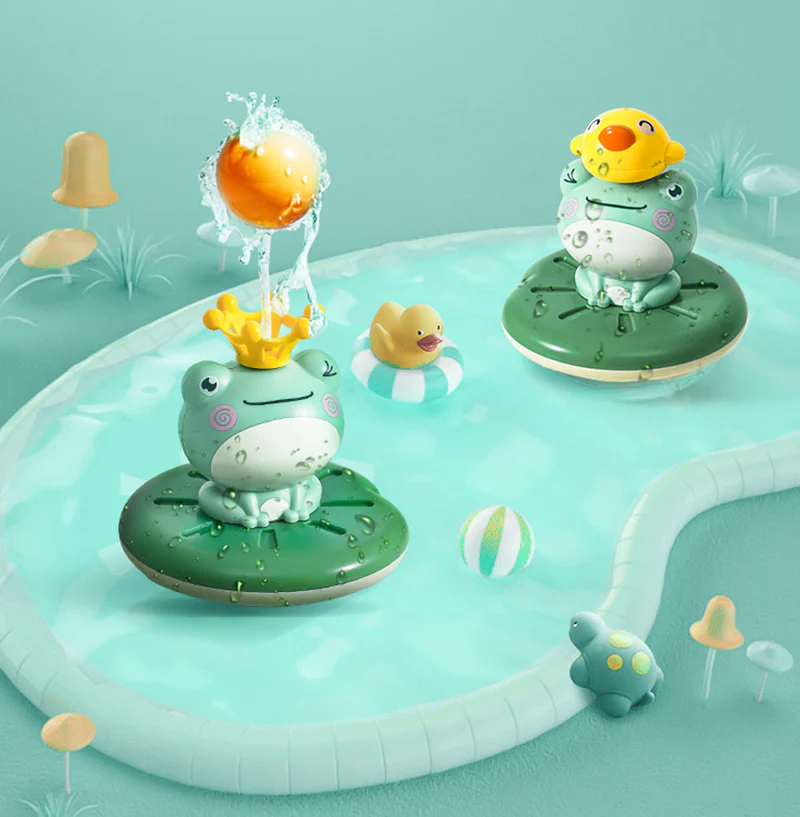 Electric Frog Ball Floating Bath Toy - Image 9