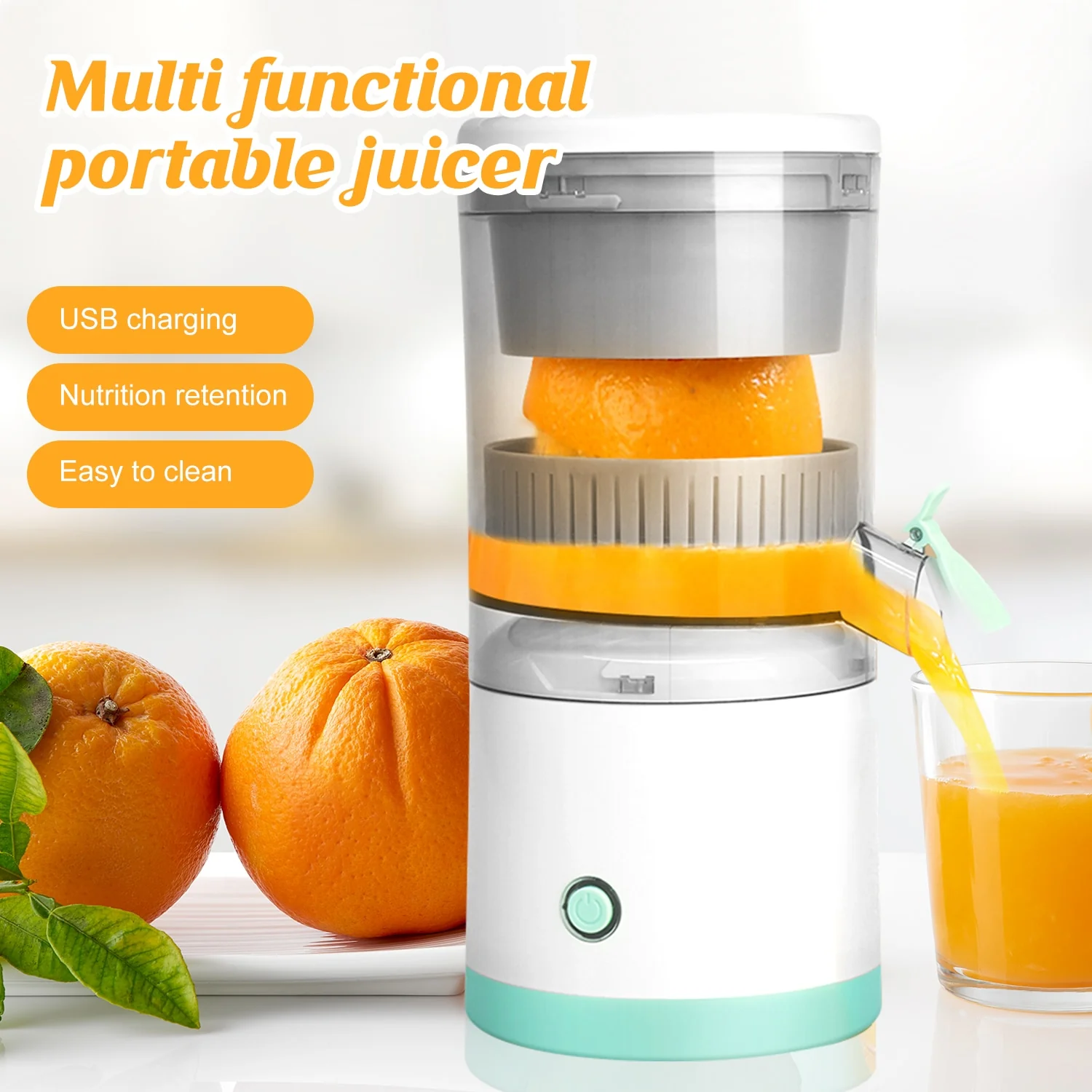 Electric Fruit Orange Juicer - Image 8