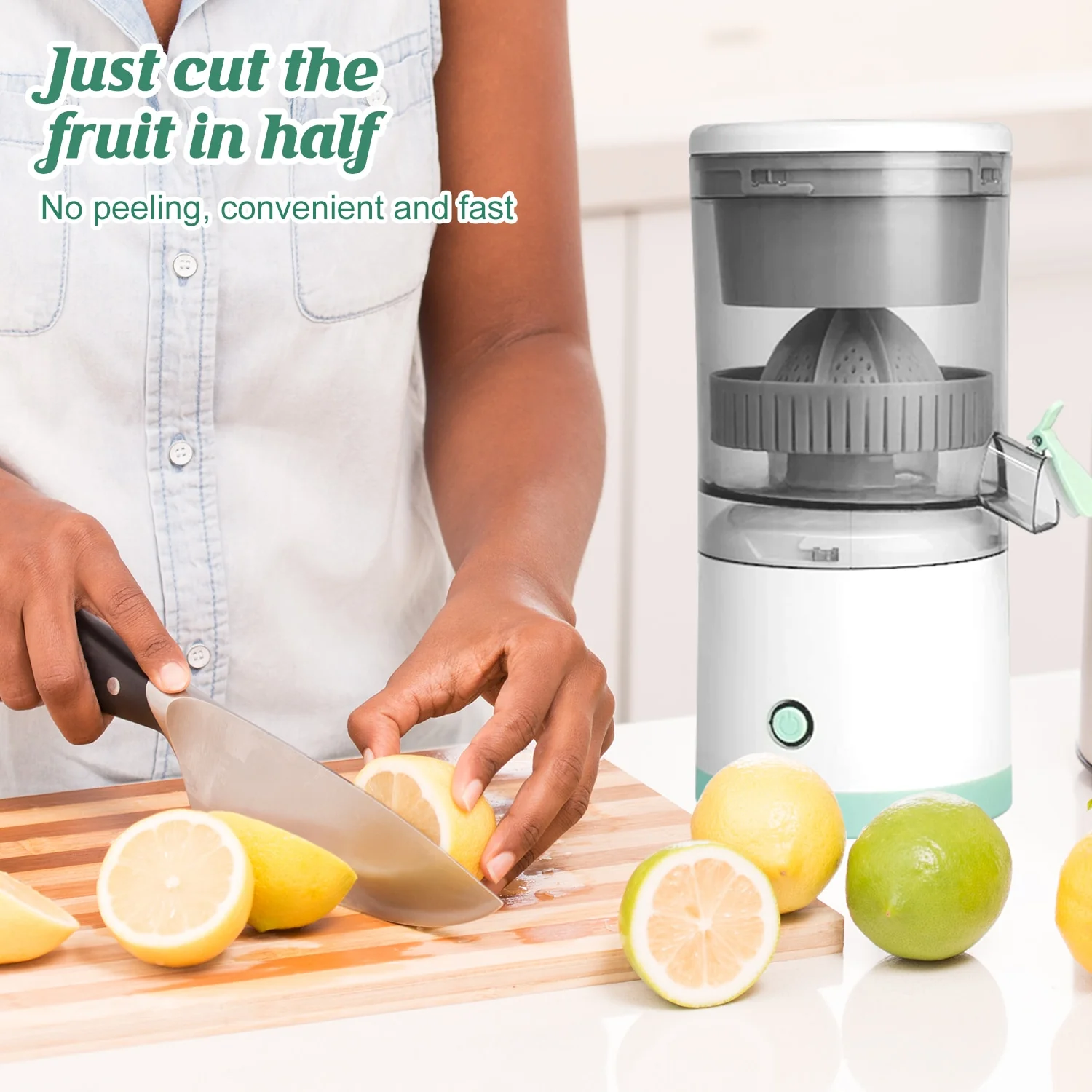Electric Fruit Orange Juicer - Image 9