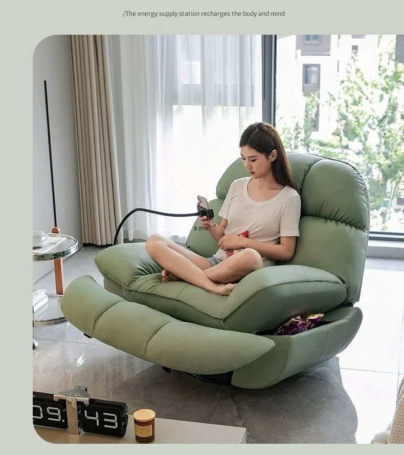 Electric Heating Massage Recliner Armchair Sofa - Image 31