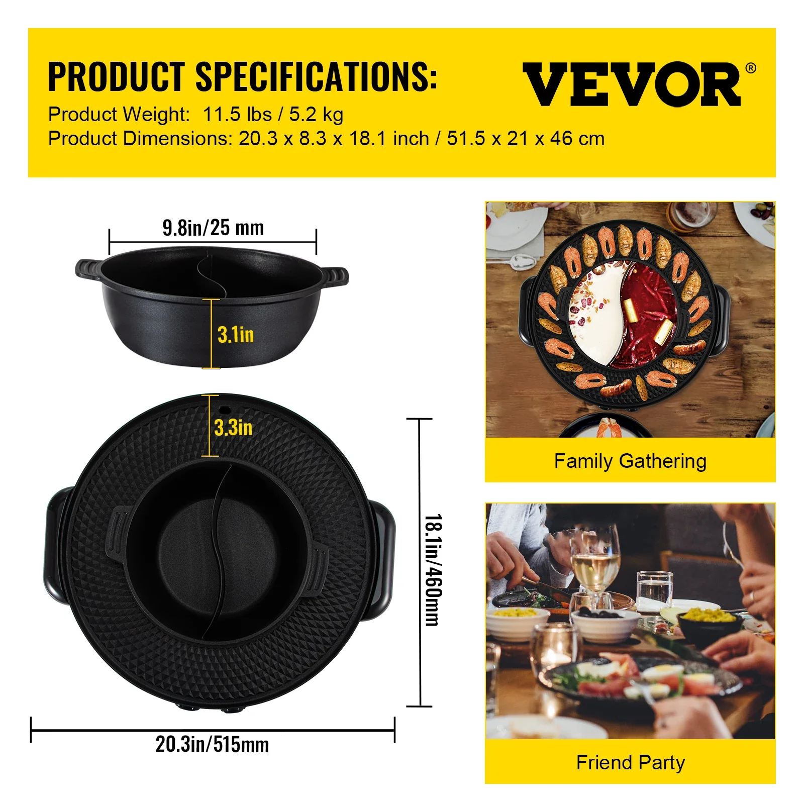 Electric Hot Pot BBQ Griller - Image 6