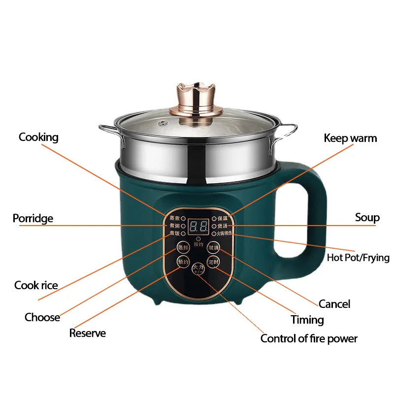 Electric Hot Pot Cooker - Image 6