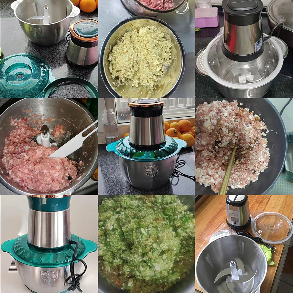Electric Meat Grinder Food Processor - Image 10