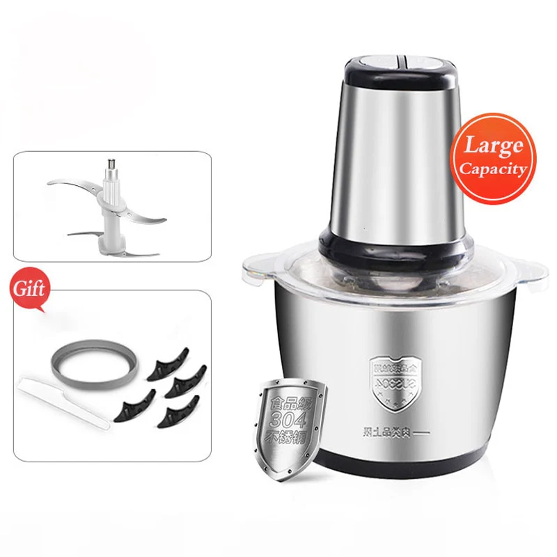 Electric Meat Grinder Food Processor - Image 3