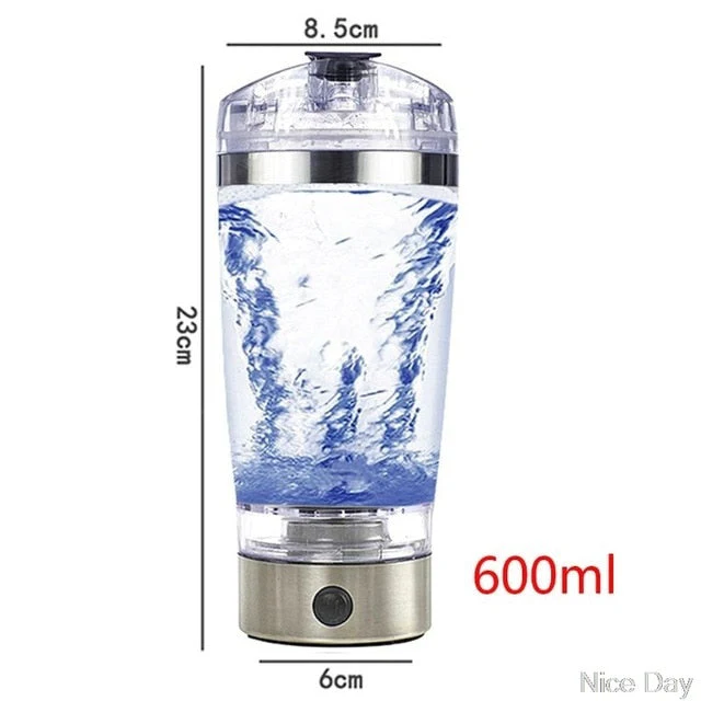 Electric Portable Protein Powder Shaker Bottle - Image 2