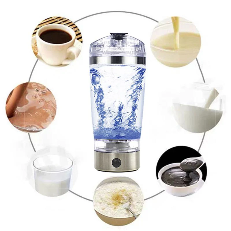 Electric Portable Protein Powder Shaker Bottle - Image 4