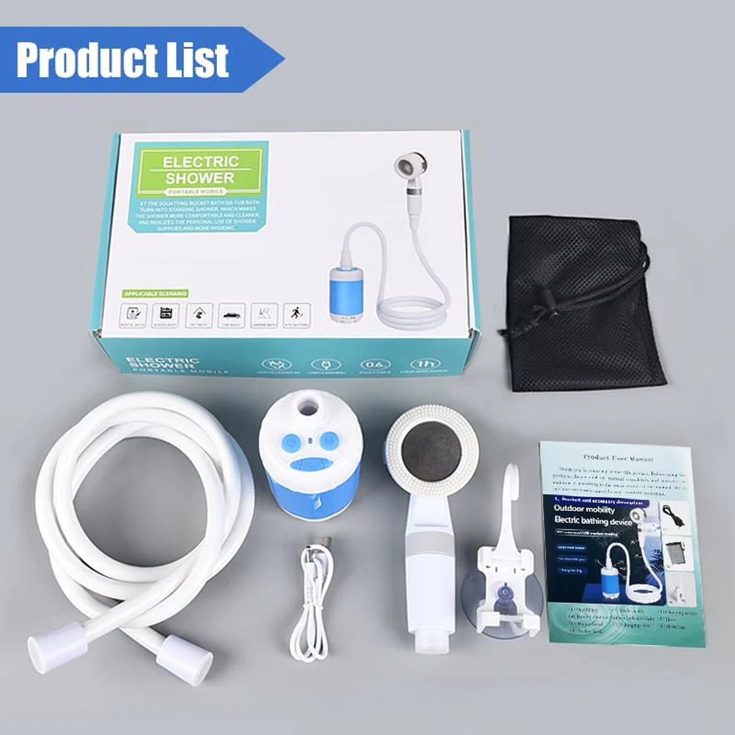 Electric Portable Shower Pump - Image 15