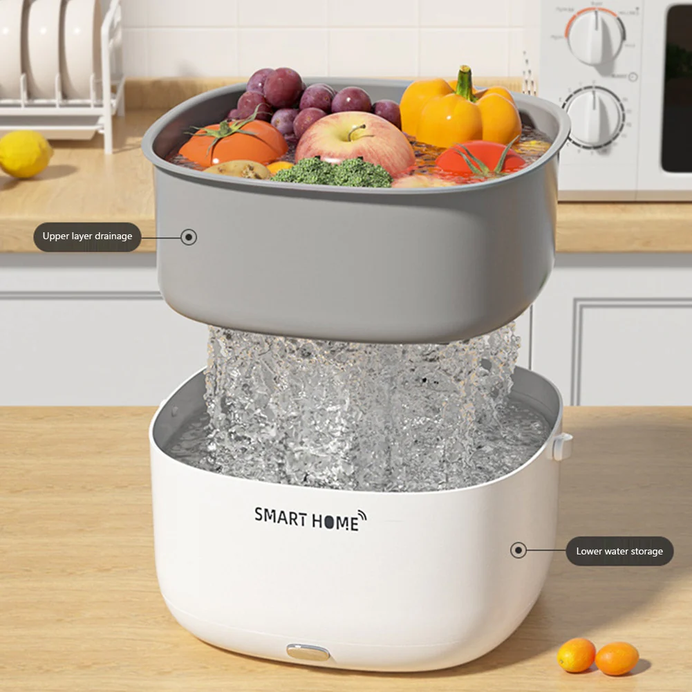 Electric Ultrasonic Washing Basket - Image 5