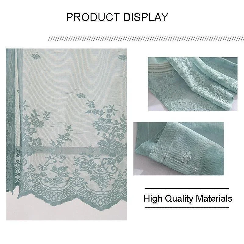 Elegant Lace Window Liner Curtain - Image 6