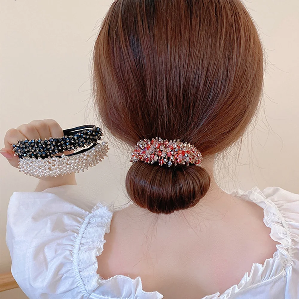 Elegant Pearl Hair Bun Stick - Image 9