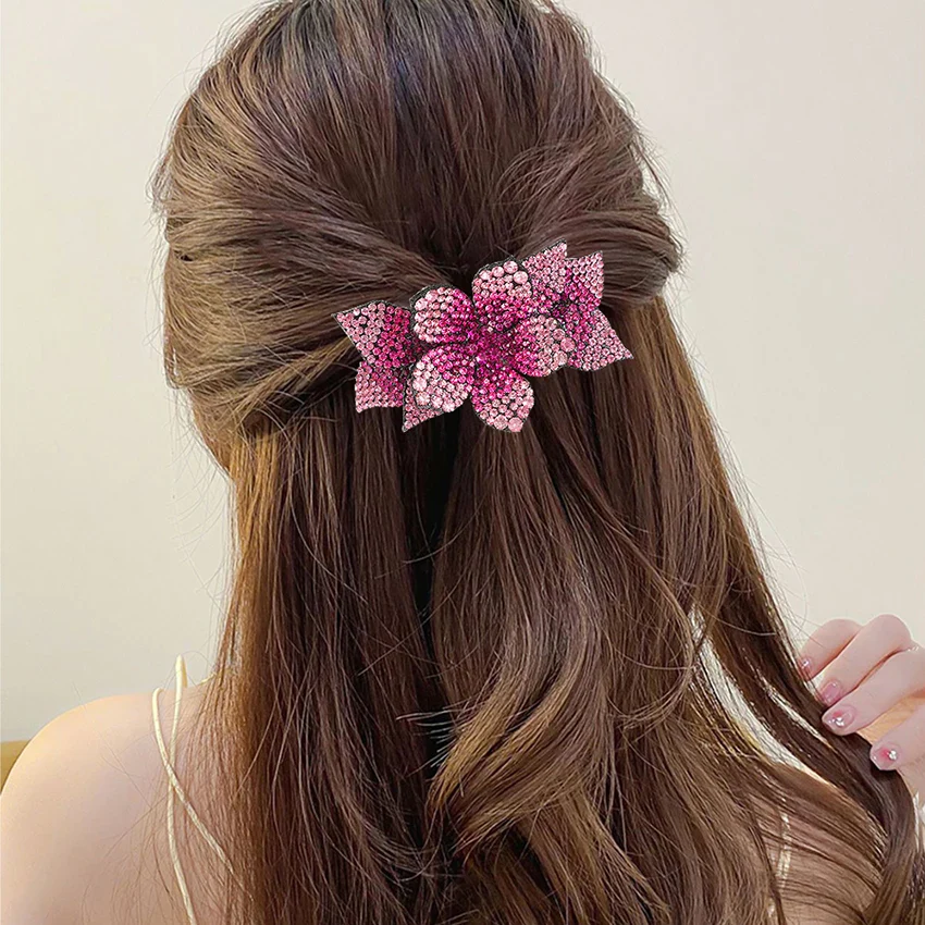 Elegant Rhinestone Hair Clip - Image 2