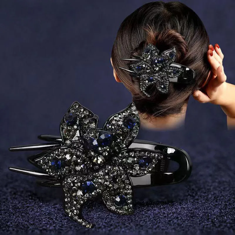 Elegant Rhinestone Hair Clip - Image 3