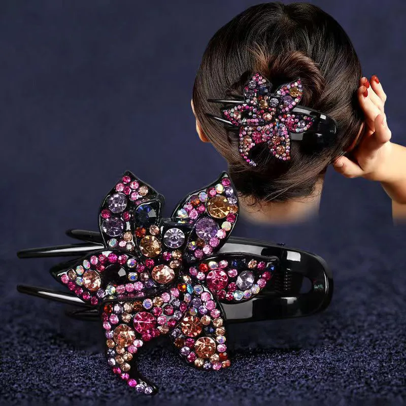 Elegant Rhinestone Hair Clip - Image 4
