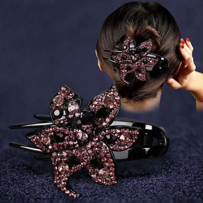 Elegant Rhinestone Hair Clip - Image 5