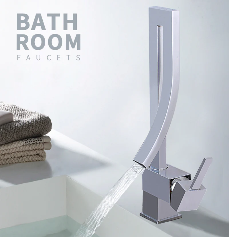 Elegant Square Brass Faucet - Image 11