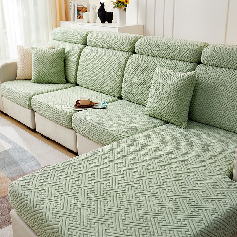 Embossed Sofa Cover - Image 2