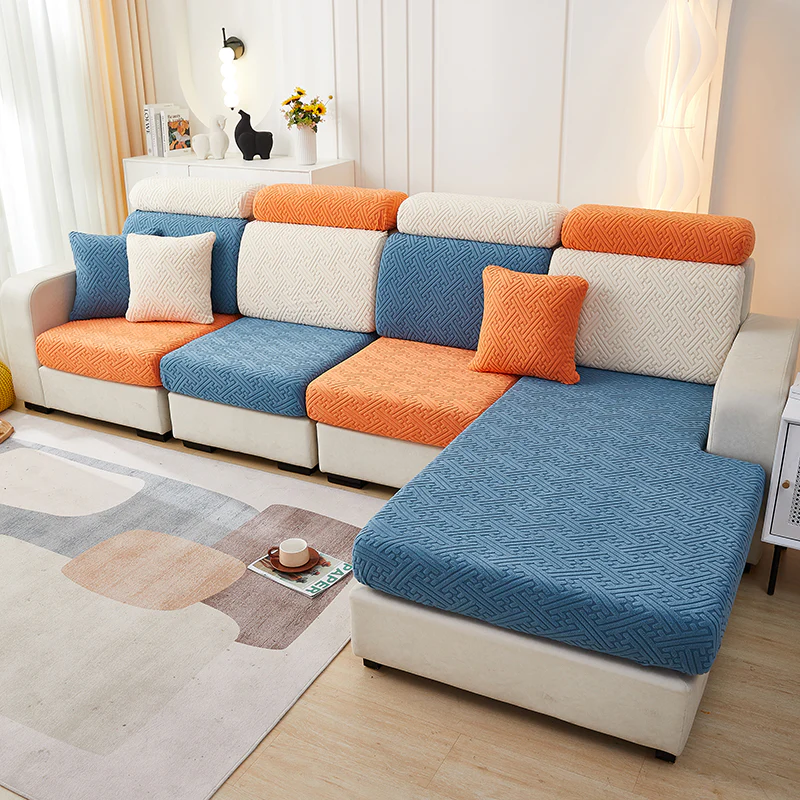 Embossed Sofa Cover - Image 25