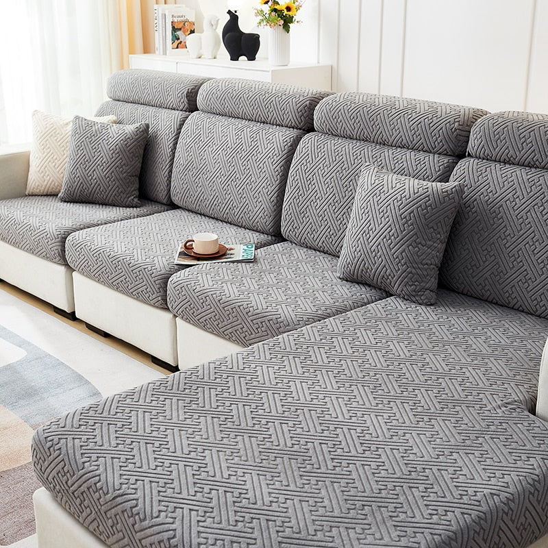 Embossed Sofa Cover - Image 3
