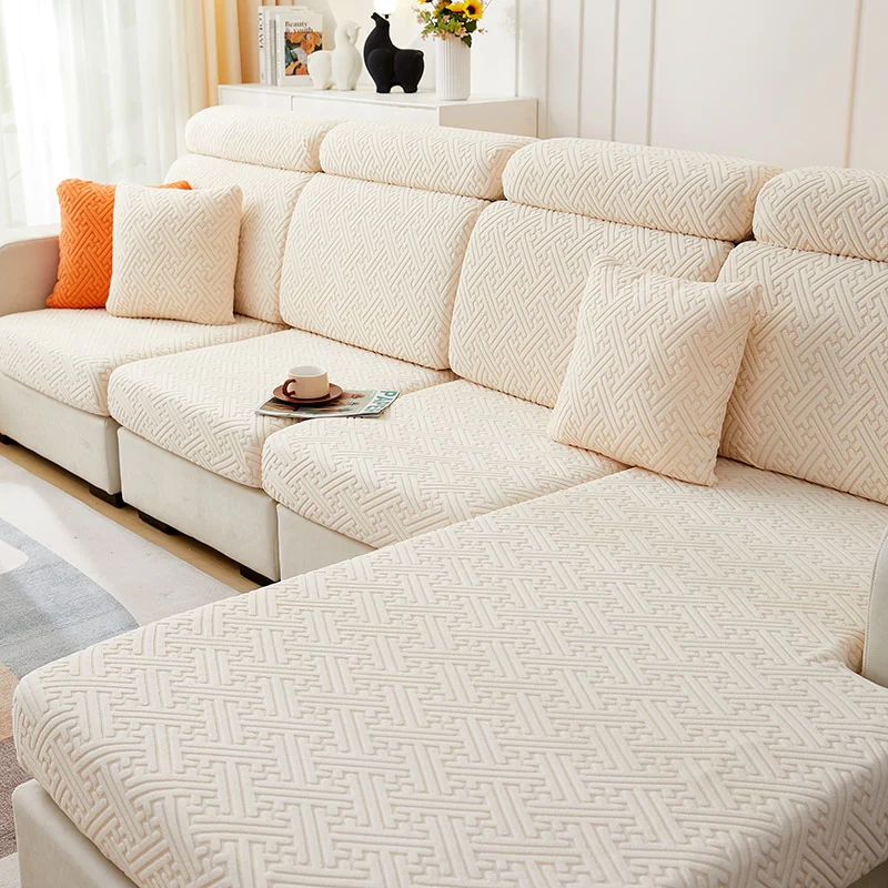 Embossed Sofa Cover - Image 5