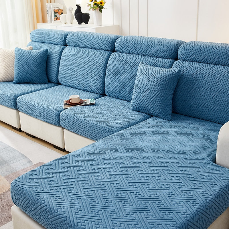 Embossed Sofa Cover - Image 6