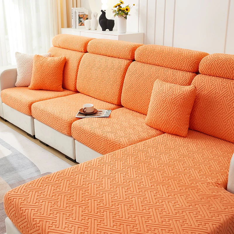 Embossed Sofa Cover - Image 7