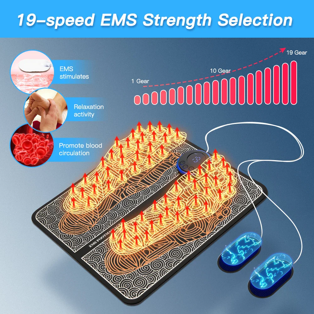 Ems Foot Thigh Massager Pad - Image 2